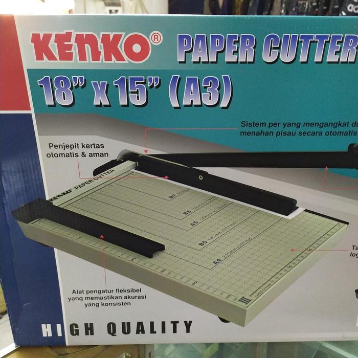 Alat Pemotong Kertas A3 Kenko