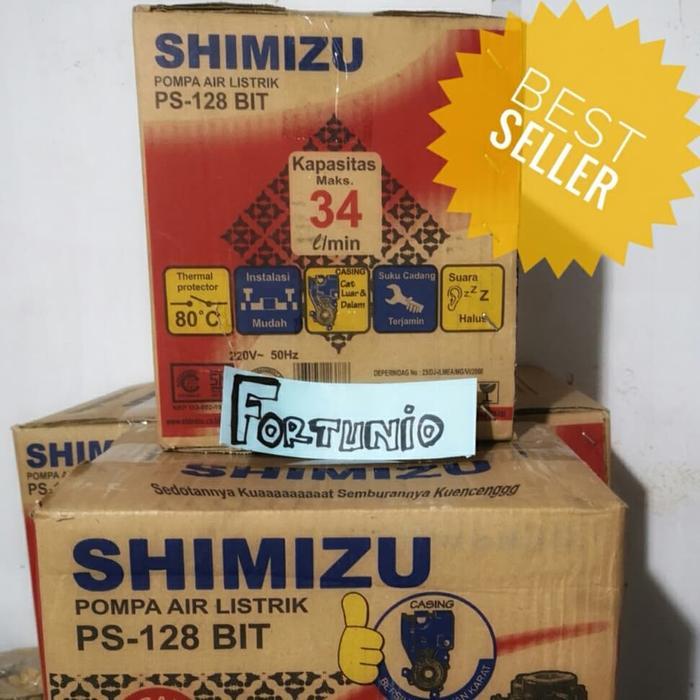 Pompa Air Sumur Dangkal Shimizu 128