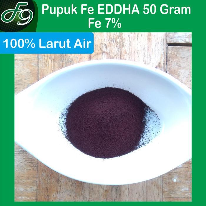 Stok Baru Pupuk Mikro Fe 7% - Pupuk Fe EDDHA 50 Gram