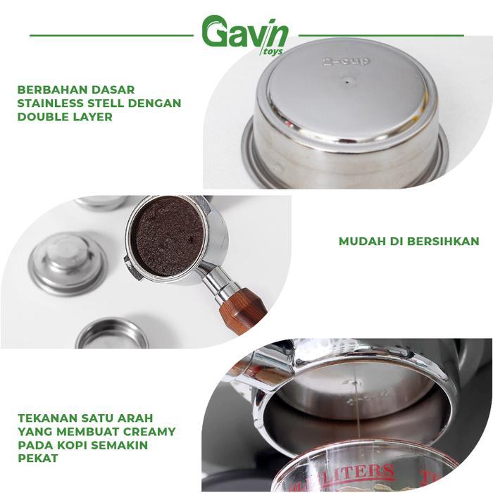 Filter Basket Portafilter Basket Pressurized 1 Cup 2 Cup Delonghi Kurps 51Mm 58Mm