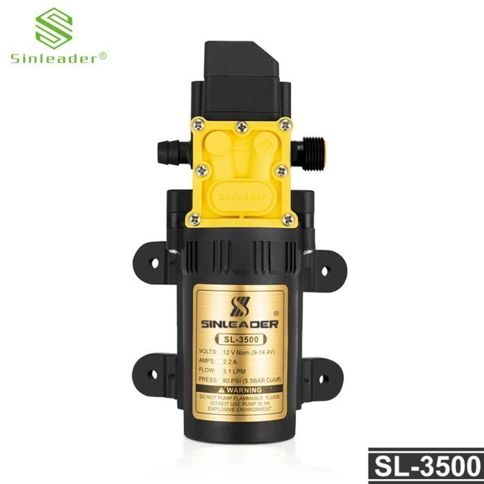 Stok Baru Pompa DC 12 Volt Sinleader 80 Psi / 100 Psi Sprayer