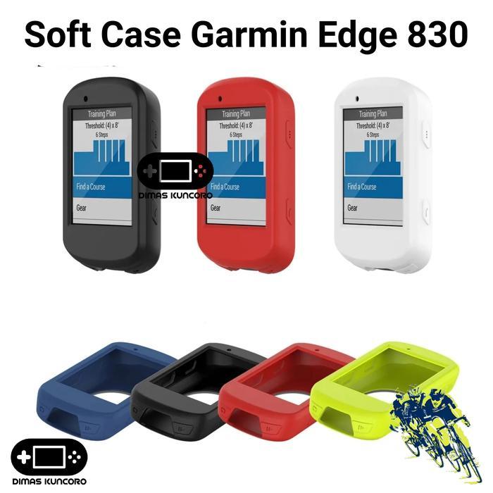 Stok Baru Soft Case Garmin Edge 830 silicone silikon bumper cover garmin edge 830