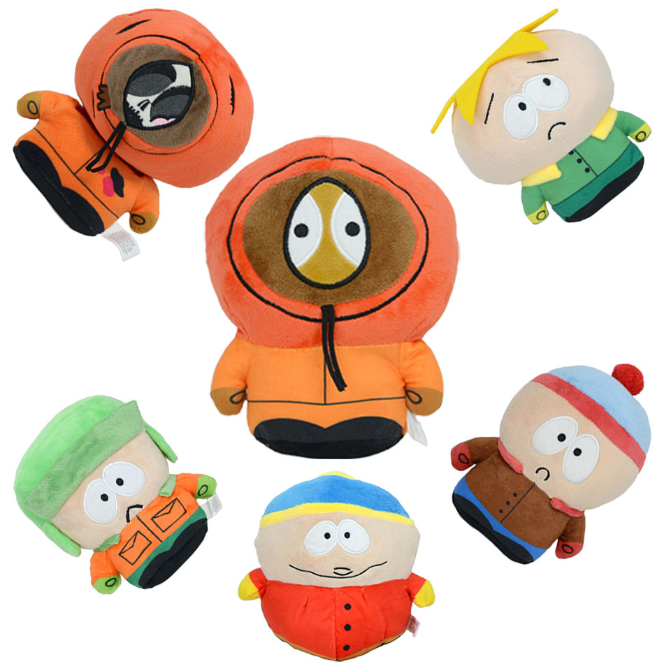 2026 Anime Cartoon South Park Character Cartman Stan Butters Plush Doll Boy Kid Stuffed Toy For