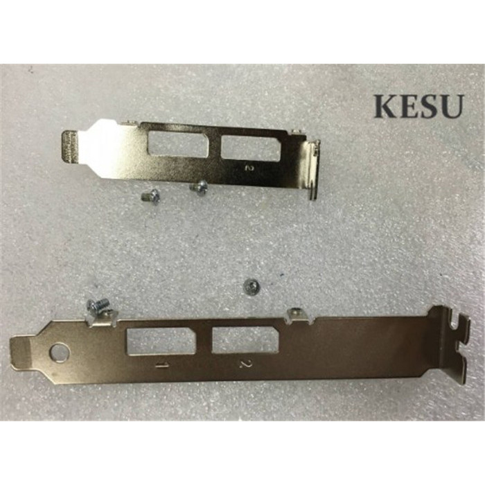 High Quality Dual port DP Full /Low bracket 12CM bracket /8CM half 2U profile bracket for Quadro NVS