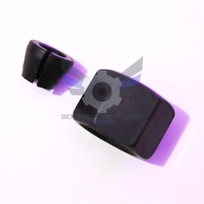 "New" Baut Mata Collet Nut Mesin Trimmer / Collect cone + Nut Trimmer 3701