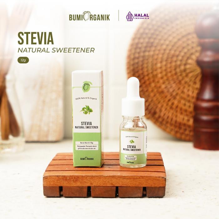 Stevia Pengganti Gula 12G - Nol Kalori - Bumi Organik