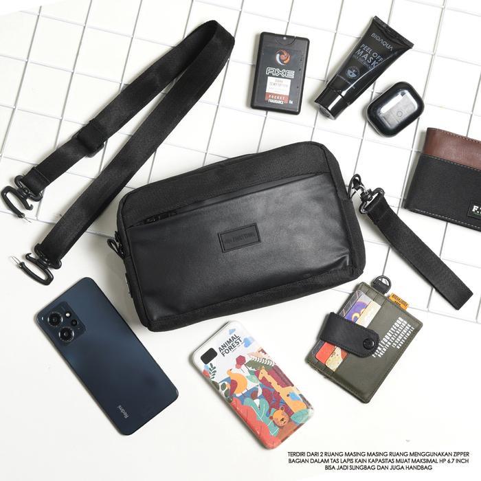 Aerostreet - Tas Selempang Pria Minoru Casual 2 In 1 Slingbag Handbag