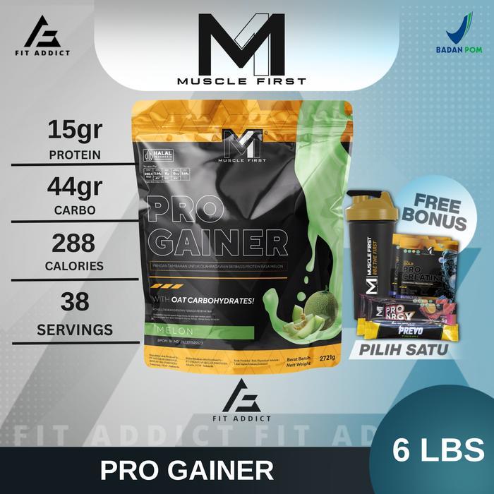 M1 MUSCLE FIRST GOLD PRO GAINER 6 LBS 6 LB 6LBS 6LB MUSCLEFIRST GAINER