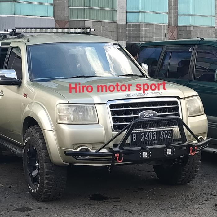 tanduk Ford Everest model overland plus lampu led - M23 Auto ACC