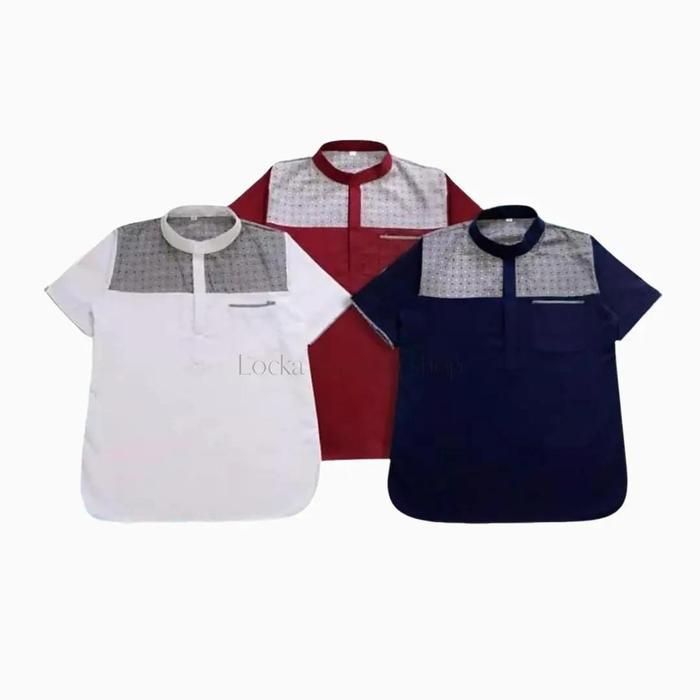 (SPESIAL RAMADHAN) KOKO RIYADH ANAK LAKI-LAKI 6 - 12 TAHUN /BAJU KOKO ANAK LAKI LAKI/PAKAIAN BAJU