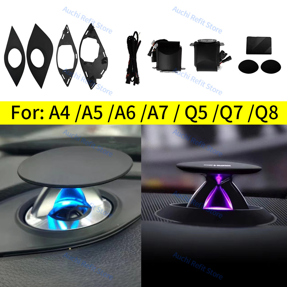 32 Colours Lifting Tweeter Speaker For Audi A4 A5 A6 A7 A8 Q5 Q7 Q8 C7 C8 B9 Car Instrument Panel LE