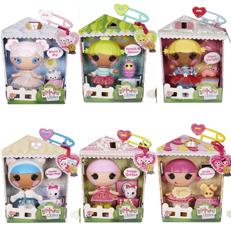 New Surprise Doll Lalaloopsy Littles MGA Happy Angel Sister Girl Doll Scene Set Gift for Children