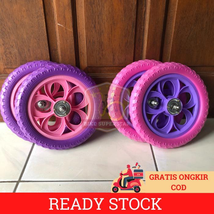 "New" Ban Sepeda Anak Roda Mati EVA Ukuran 12 1/2* 2 1/4