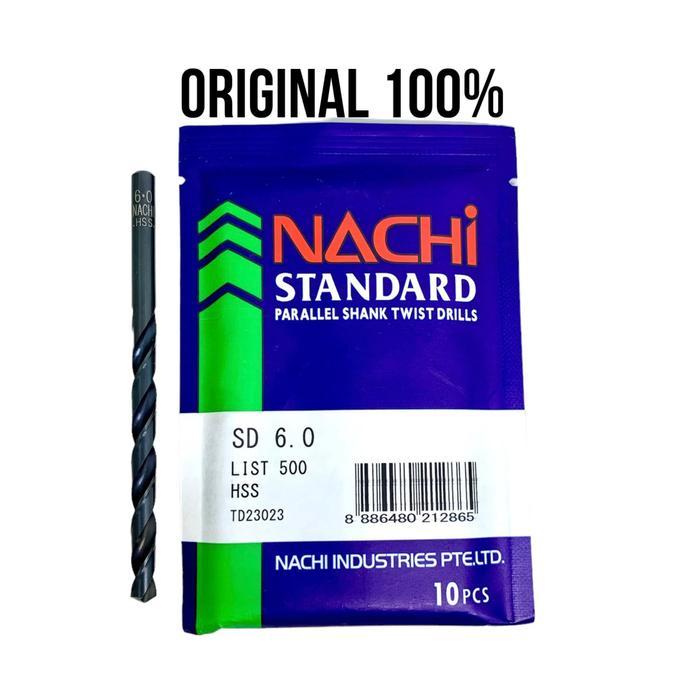 Drill bor nachi 6 mm baru Gratis Ongkir