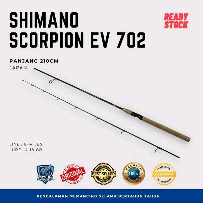 Joran Shimano Scorpion Ev 702 R2 Black Japan