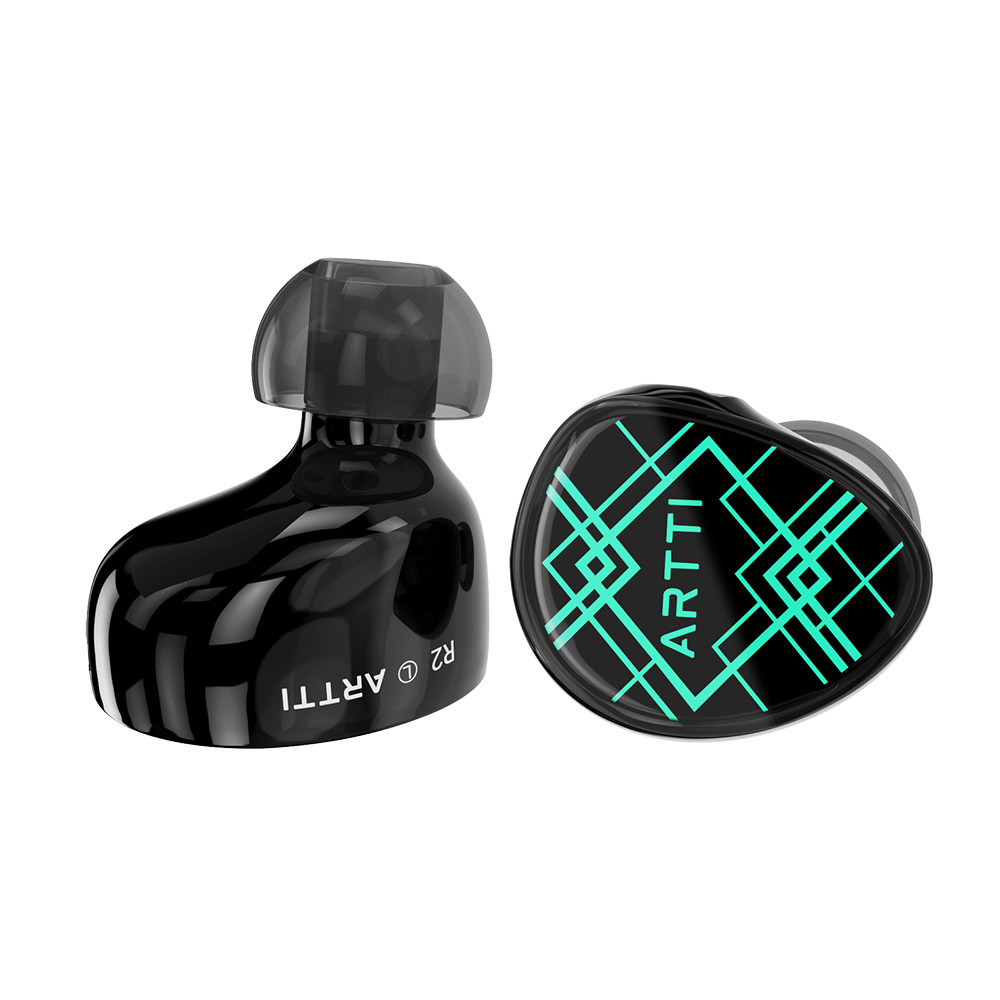 ARTTI T10&R1 In-Ear HiFi Earphones Wired IEMs Monitors 14.2mm Planar Driver Textured Bass 0.78mm