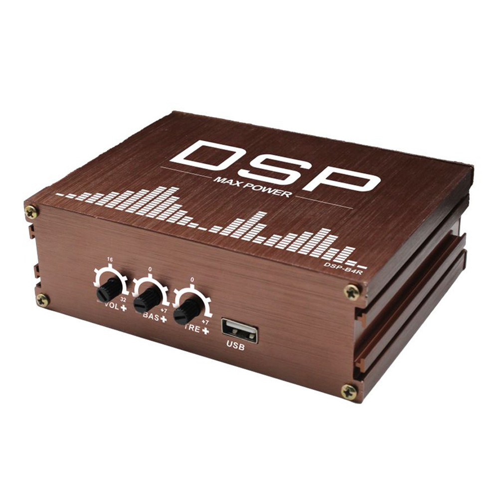 4x50W Car DSP Digital Audio Processor Support APP Control DSP Car Power Amplifier for Car Audio