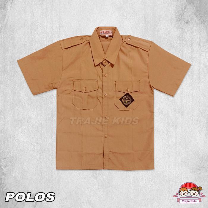 Seragam SD Siaga Lengan Pendek Seragam Sekolah SD Seragam Sekolah Seragam Pramuka / Seragam Sekolah