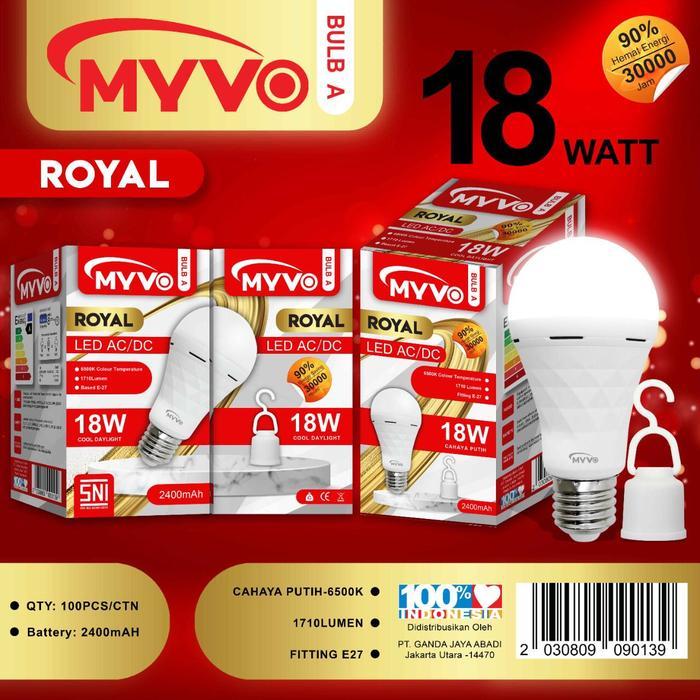 "New" Lampu Emergency LED Bulb Surya Magic 18 watt Lampu Darurat Super Murah