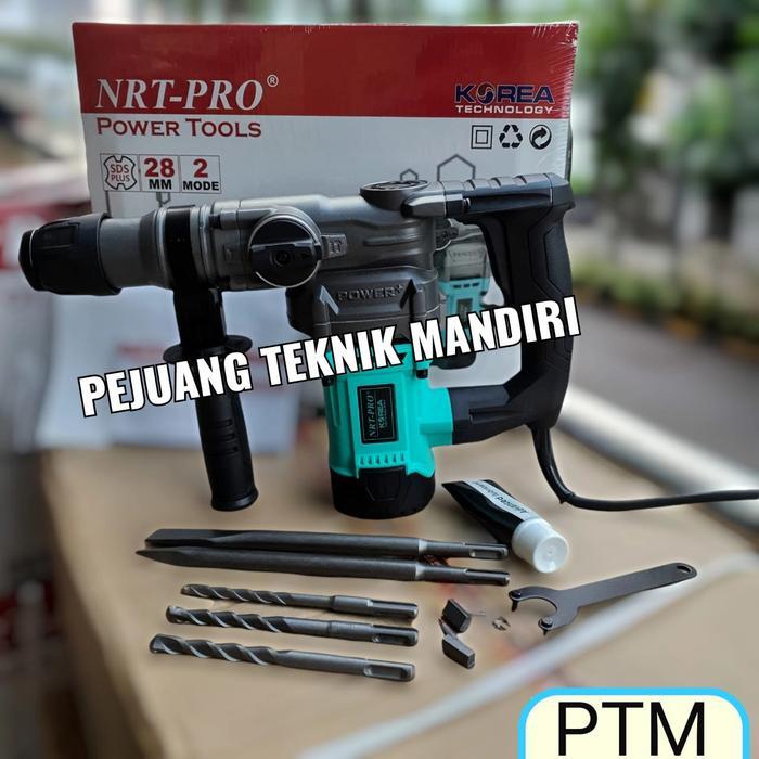 Krisbow Modern - Mesin Bor Beton Bobok Nrt Pro Hr28Hd Sds Plus / Bor Nrt Pro Hr 28 Hd