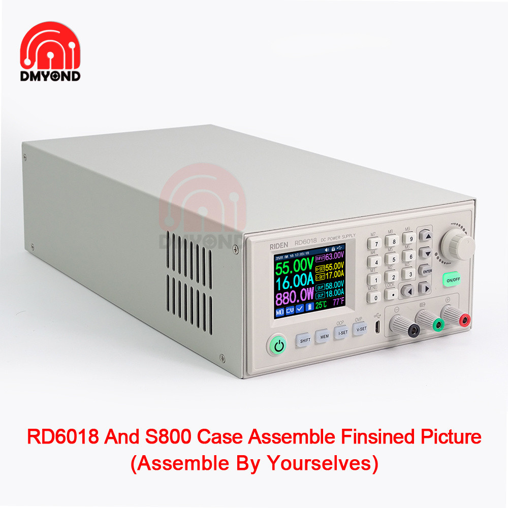 RD RD6012 RD6018 Series Supporting Power Supply 65V 800W Matching Shell S800 for USB WiFi DC DC Step