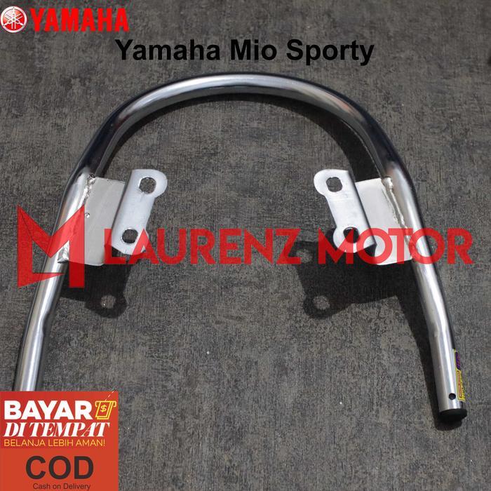 Behel Belakang MIO SPORTY / MIO SMILE - CHROME Aksesoris Motor