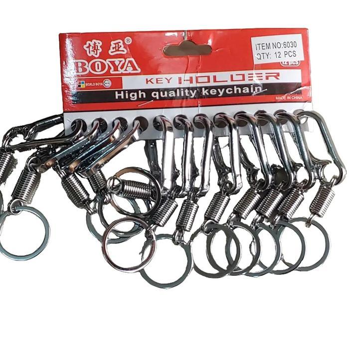 gantungan kunci ring 2 stainless JUMBO/ gantungan kunci stainless besar