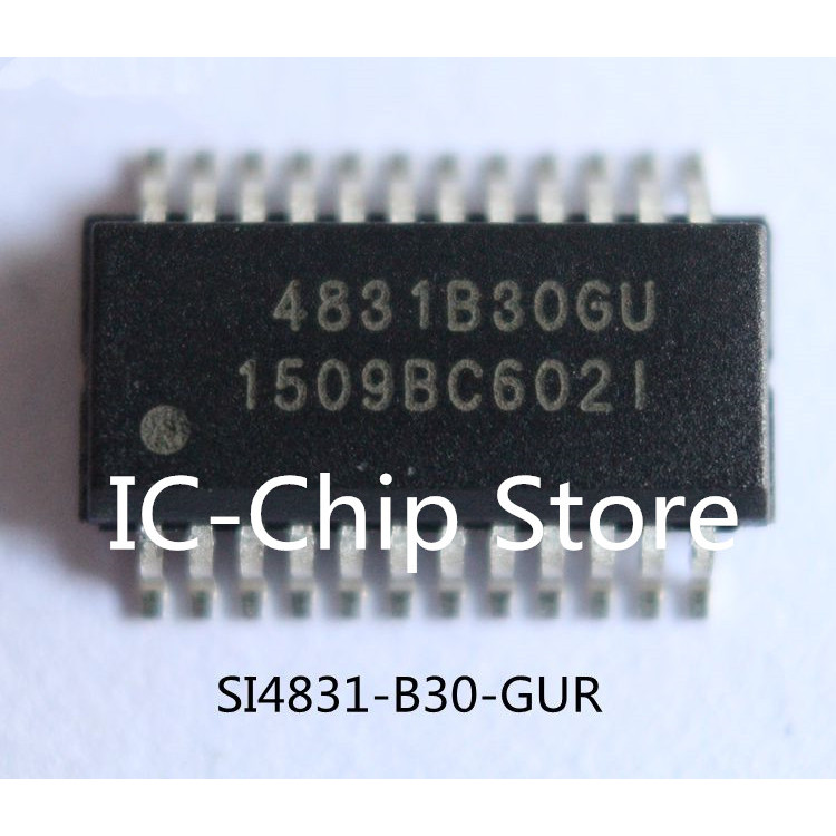 10PCS~50PCS/LOT SI4831-B30-GUR SI4831-B30-GU 4831B30GU SSOP24 NEW ORIGINAL