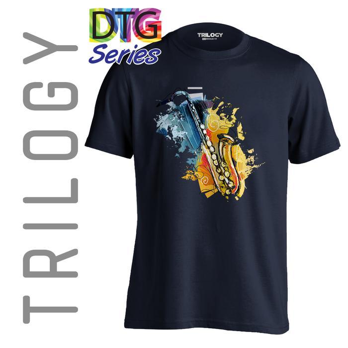 Kaos Premium - Abstract Saxophone - TRILOGY DTG 0155 - TUMBLR