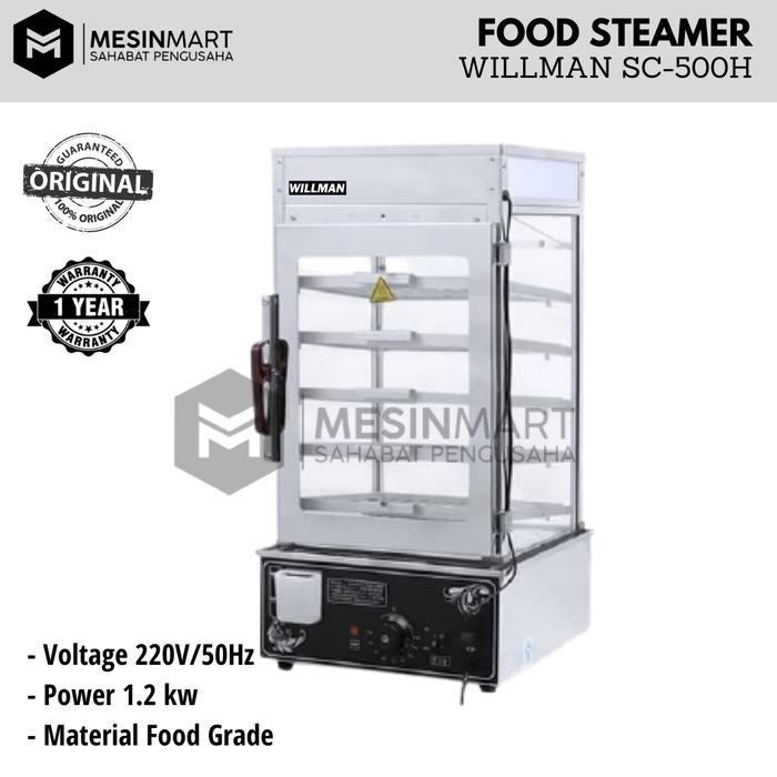 Food Steamer Mesin Kukus Penghangat Dimsum Bakpao Listrik