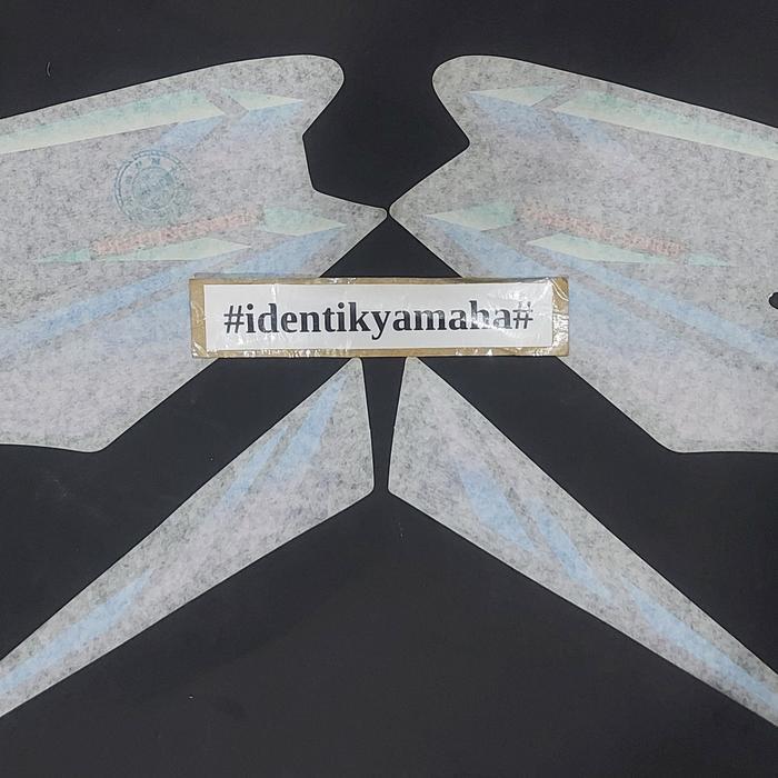 Ready STRIPING RX KING LIST STICKER RX KING 2002 HITAM LAMINASI LOSTPACK