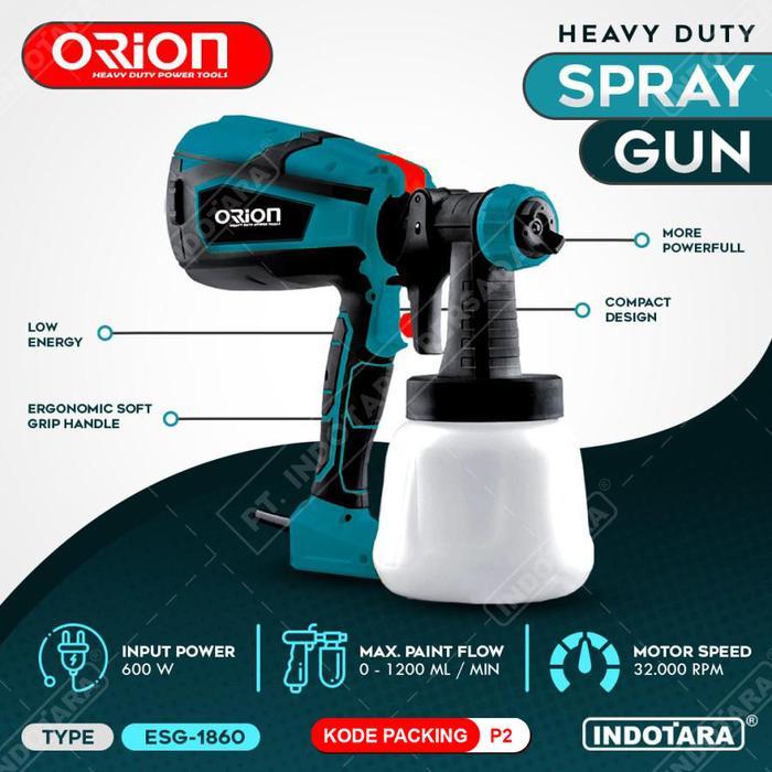 [] Electric Spray Gun Orion ESG-1860 Spray Painter 600W