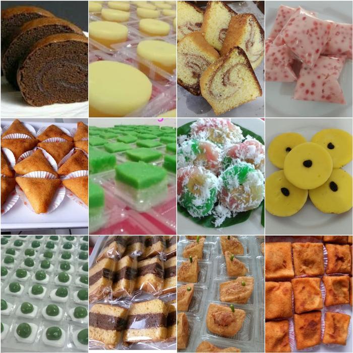 Kue Box - Paket Kue Basah 50 Pcs Bisa Request