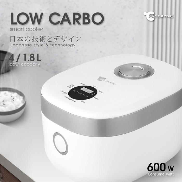 Oxynic Low Carbo Rice Cooker 4 Liter O2LCSC