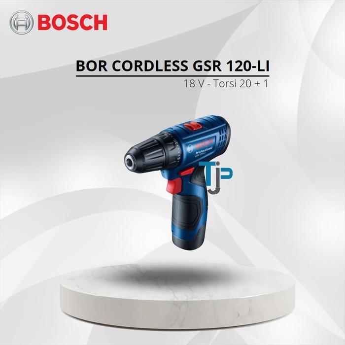 BOSCH BOR BATERAI / CORDLESS DRILL GSR 120 LI