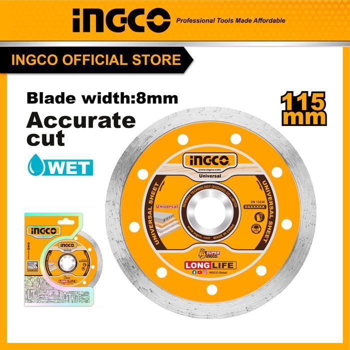 MATA GERINDA INGCO POTONG KERAMIK DIAMOND WHEEL BASIC WET DMD021152TP