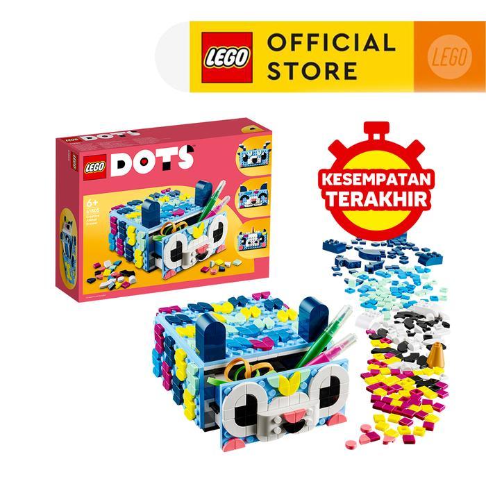 LEGO DOTS 41805 CREATIVE ANIMAL DRAWER (643 PIECES), BUILDING BLOCK, TOYS, BRICKS