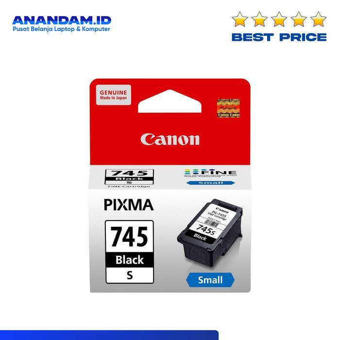 Cartridge Tinta Canon PG-745s 745s 745 Small Black Hitam