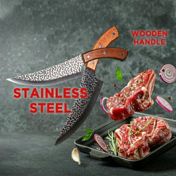 pisau tulang sapi/ Pisau daging 7 inch Large