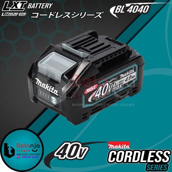 Mesin Bor Baterai MAKITA 002 GZ 002GZ 40V Cordless Hammer Driver Drill 40 Volt Set 1 Baterai 002