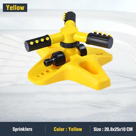 Alat Siram Pertanian,Penyiram Tanaman Otomatis ,Alat Penyiram Tiga Cabang Berputar Otomatis 360