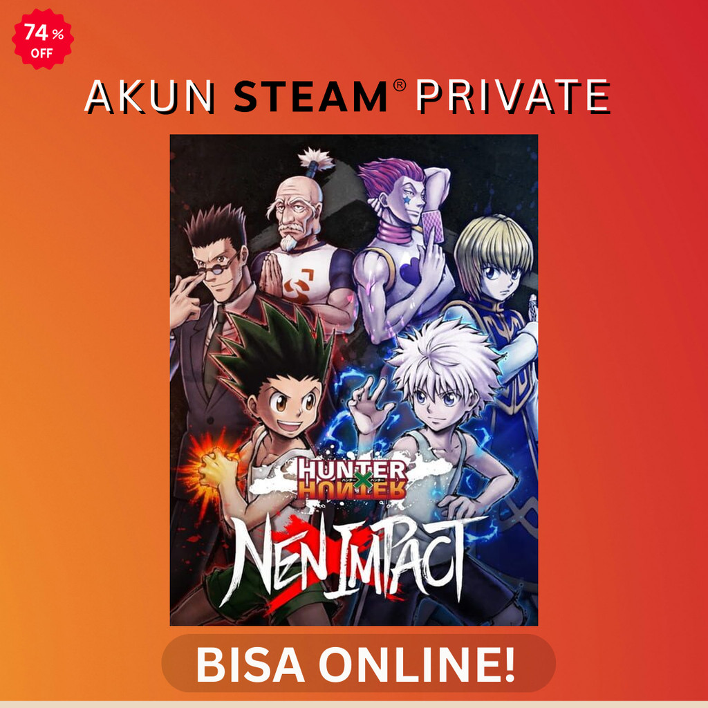 HUNTER×HUNTER NEN×IMPACT - Steam PC Original - Akun Private Online
