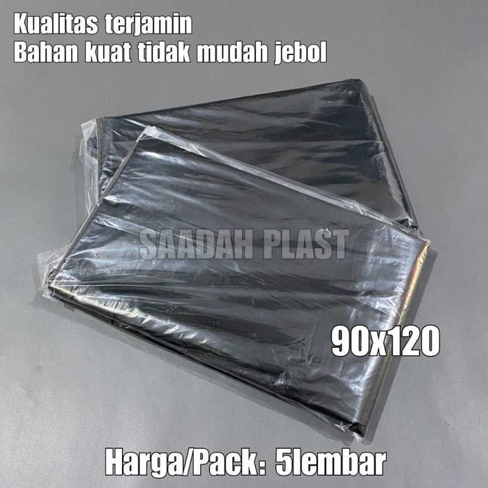 NEWW Kantong Plastik Sampah 90x120 - Trash Bag 90 x 120 Polybag