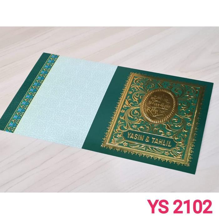 JTTOP" BLANGKO COVER BUKU YASIN ERBA YS-2102 ISI 100 LEMBAR