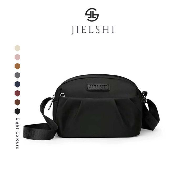 Elizabeth - Ilona 3288# Tas Selempang Wanita - Selempang Wanita Bahan Parasut Premium Bisa Hitam