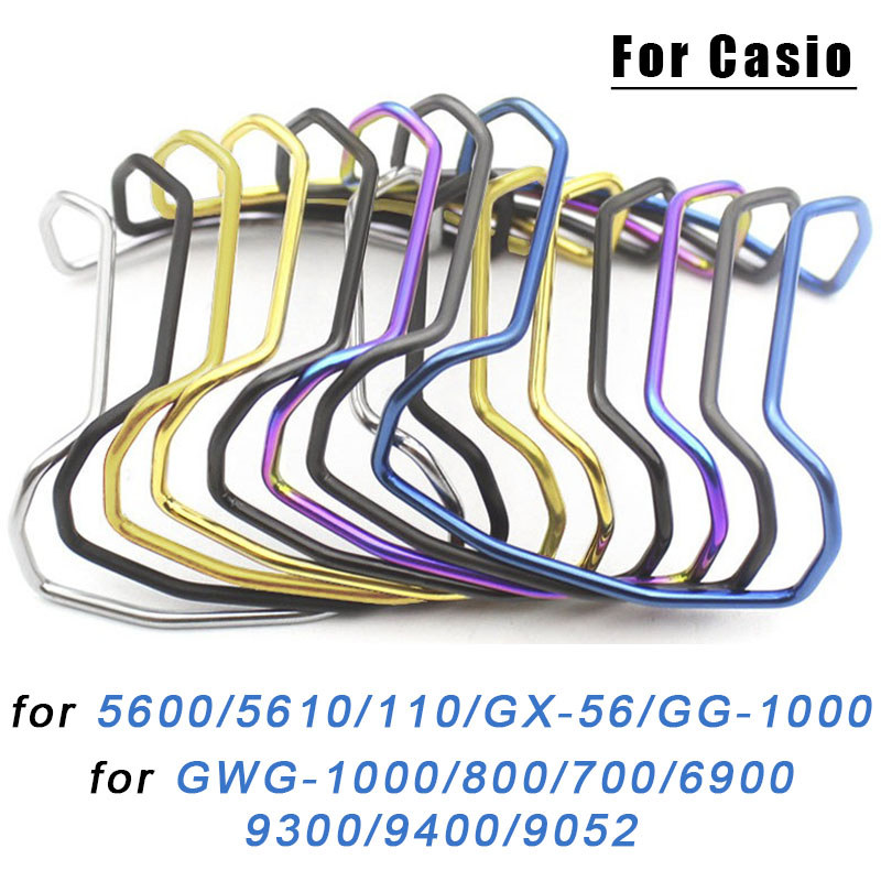 Stainless Steel Watch Bumper For Casio 9400/9300/6900/5600/100 Anti-Collision Bezel For Ga400/700