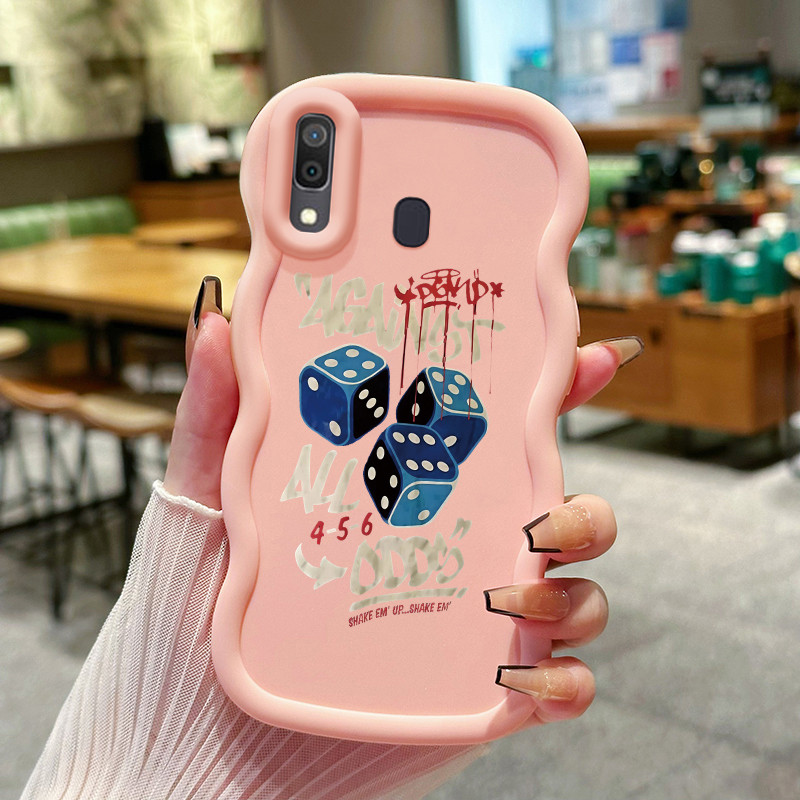 Casing Untuk Samsung A20 A30 M10s Case Casing pola robot Kasing Kesing Cesing HP Kasing Macaron Sili