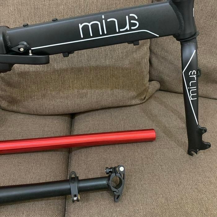 Frame Sepeda Lipat Minus Mirip Fnhon Blast