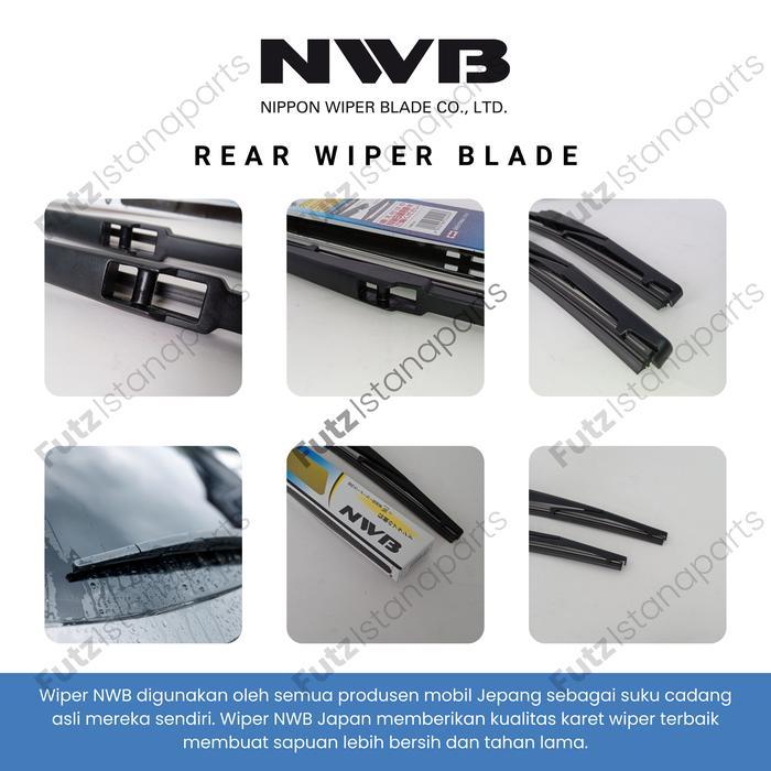 Wiper Belakang Daihatsu Terios Original Merk Nwb Japan