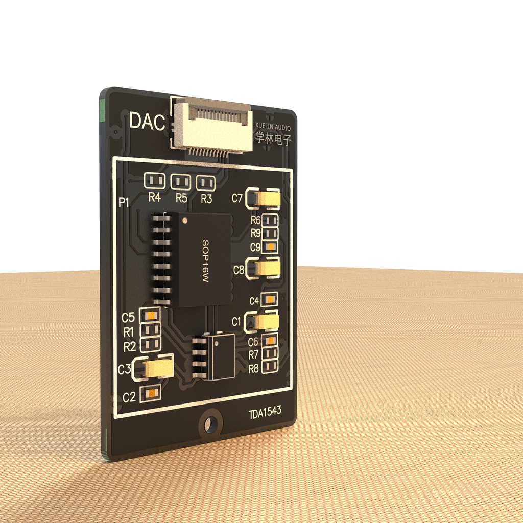 SPECIAL New DAC module TDA1543 portable MP3 HiFi music player FWYJU VIRAL